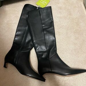 Gianni Bini Black Heeled Boots